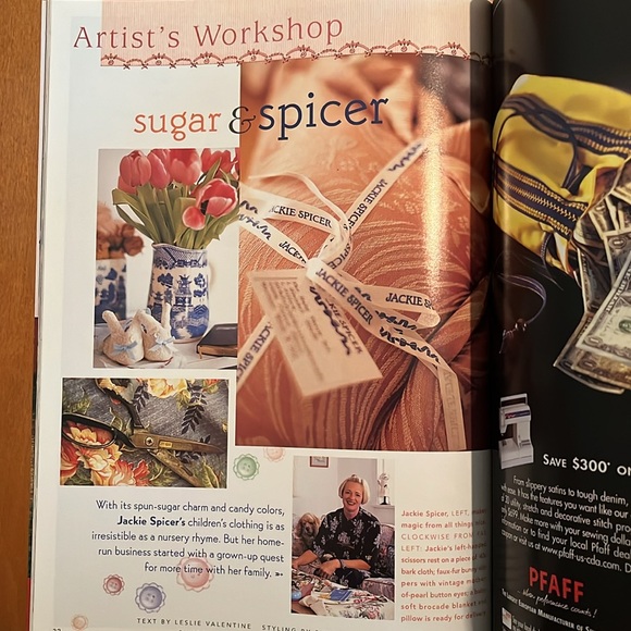 Mary Engelbreit Home Companion Magazine & Ann Estelle Paper Doll April/May 1999 - Picture 10 of 16